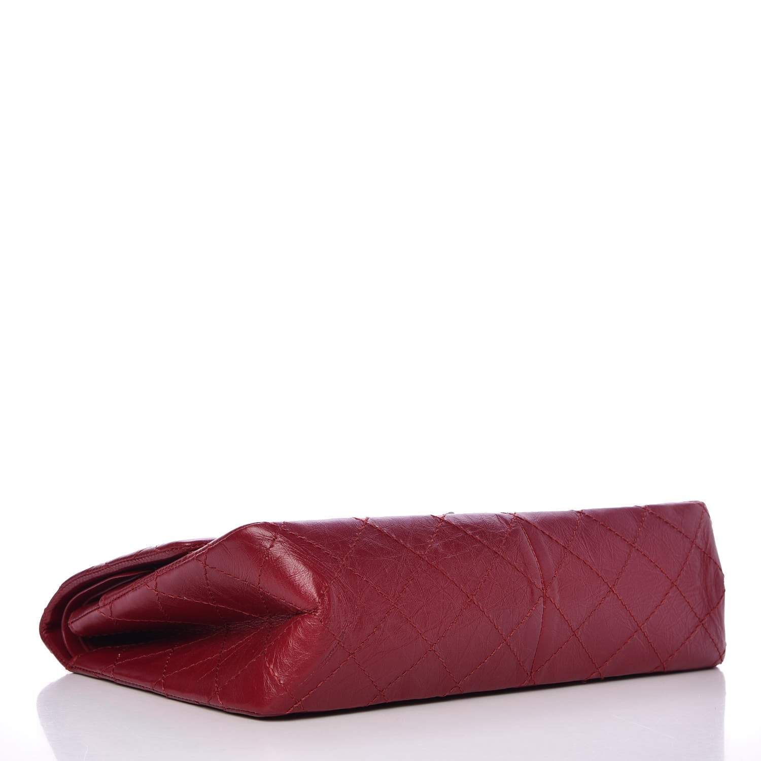 Chanel Aged Calfskin Quilted 2.55 Reissue 226 Flap Red 5 of 11