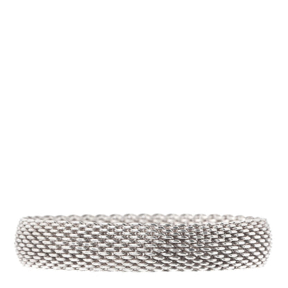 Tiffany Sterling Silver Somerset Mesh Bracelet 3 of 4