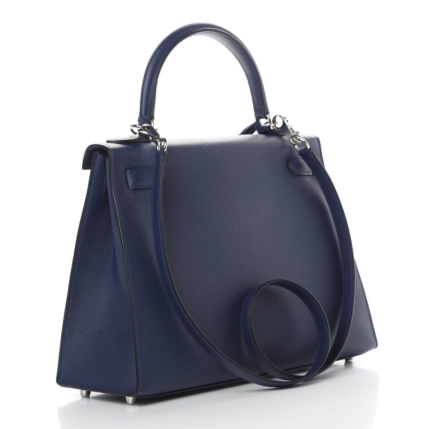 Hermes Epsom Kelly Sellier 28 Bleu Saphir 3 of 10