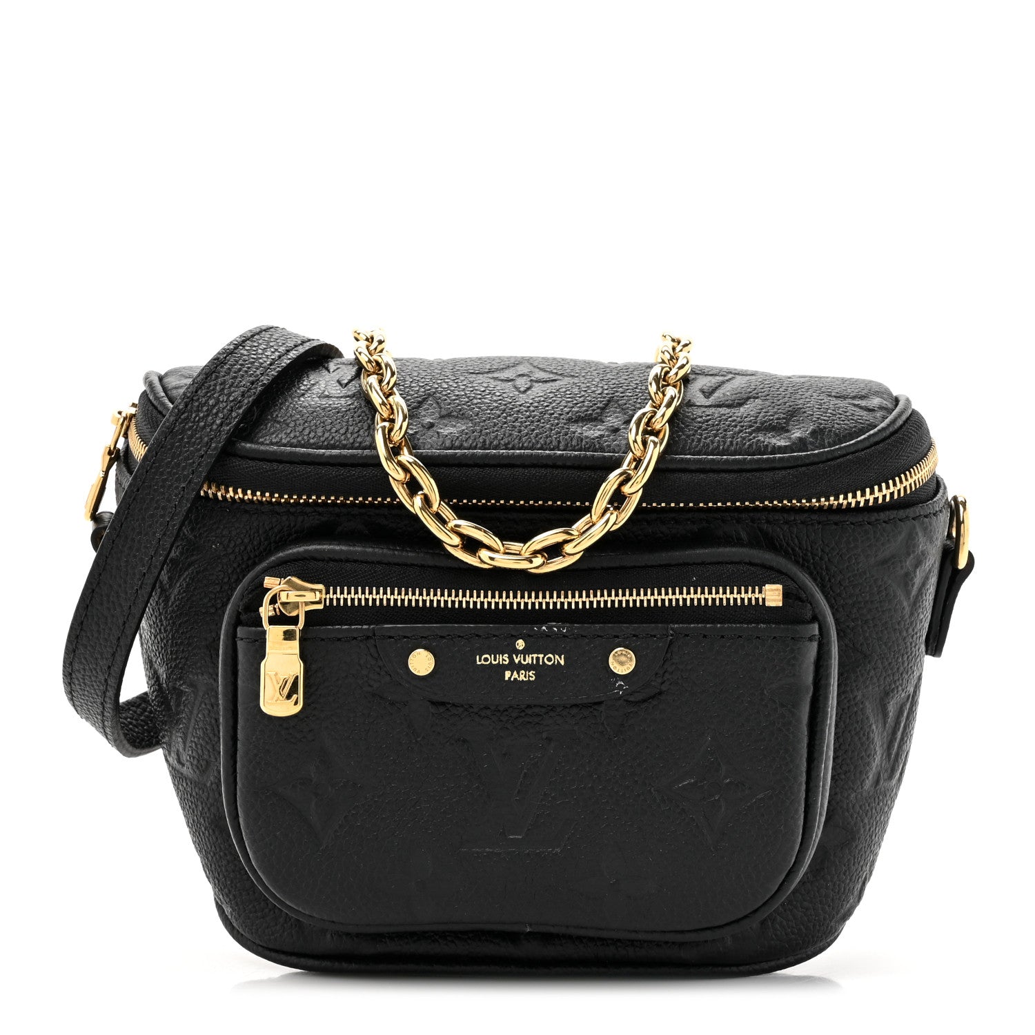 Louis Vuitton Empreinte Mini Bumbag Black 1 of 12