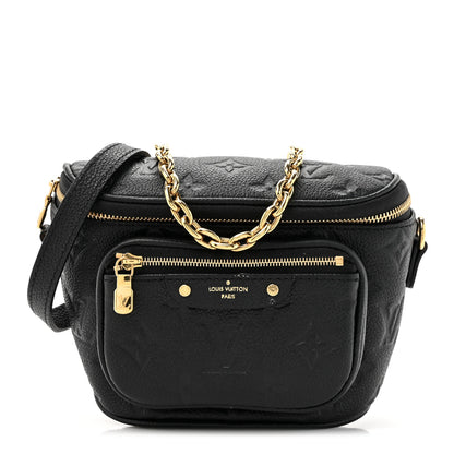 Louis Vuitton Empreinte Mini Bumbag Black 1 of 12