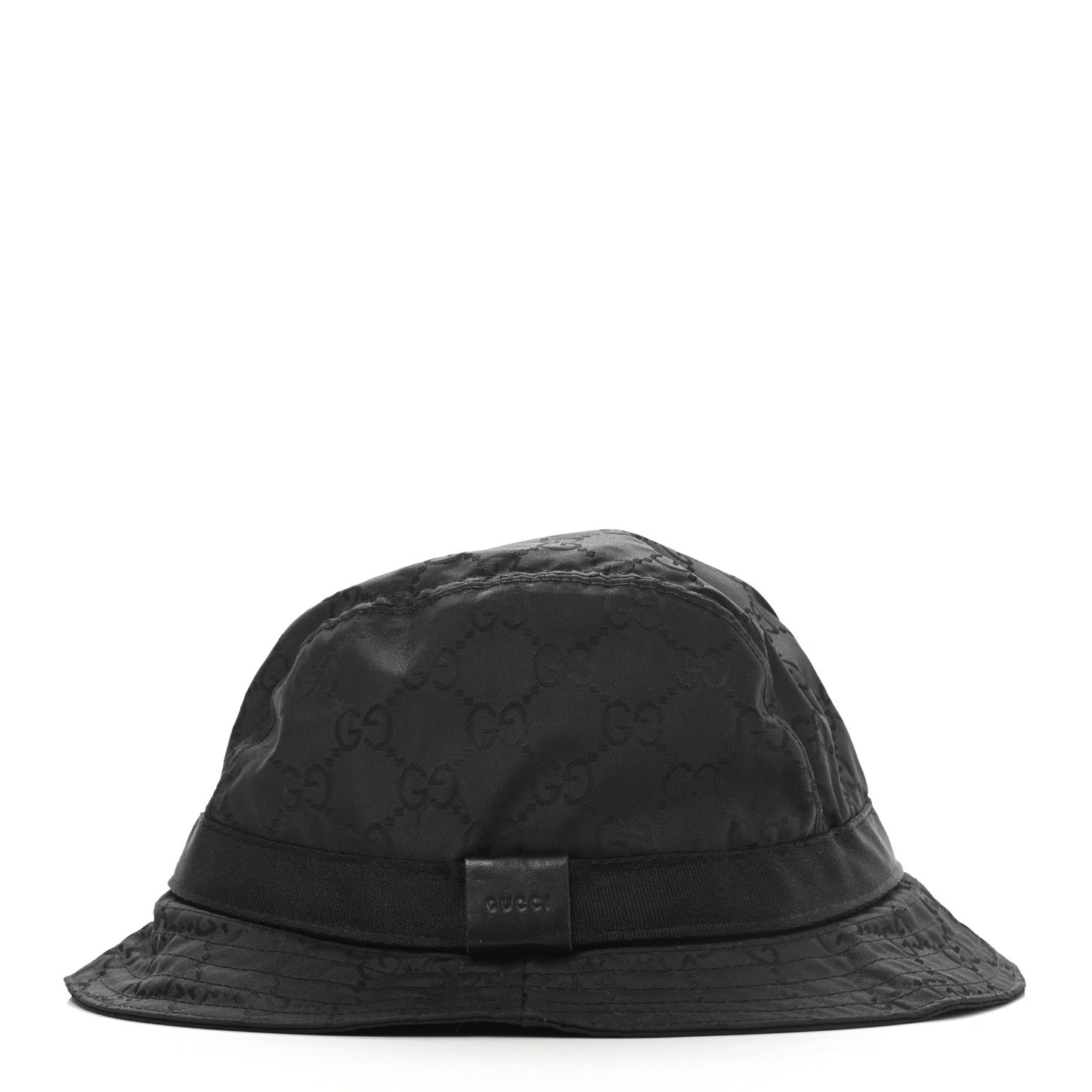 Nylon Monogram Bucket Hat M Black