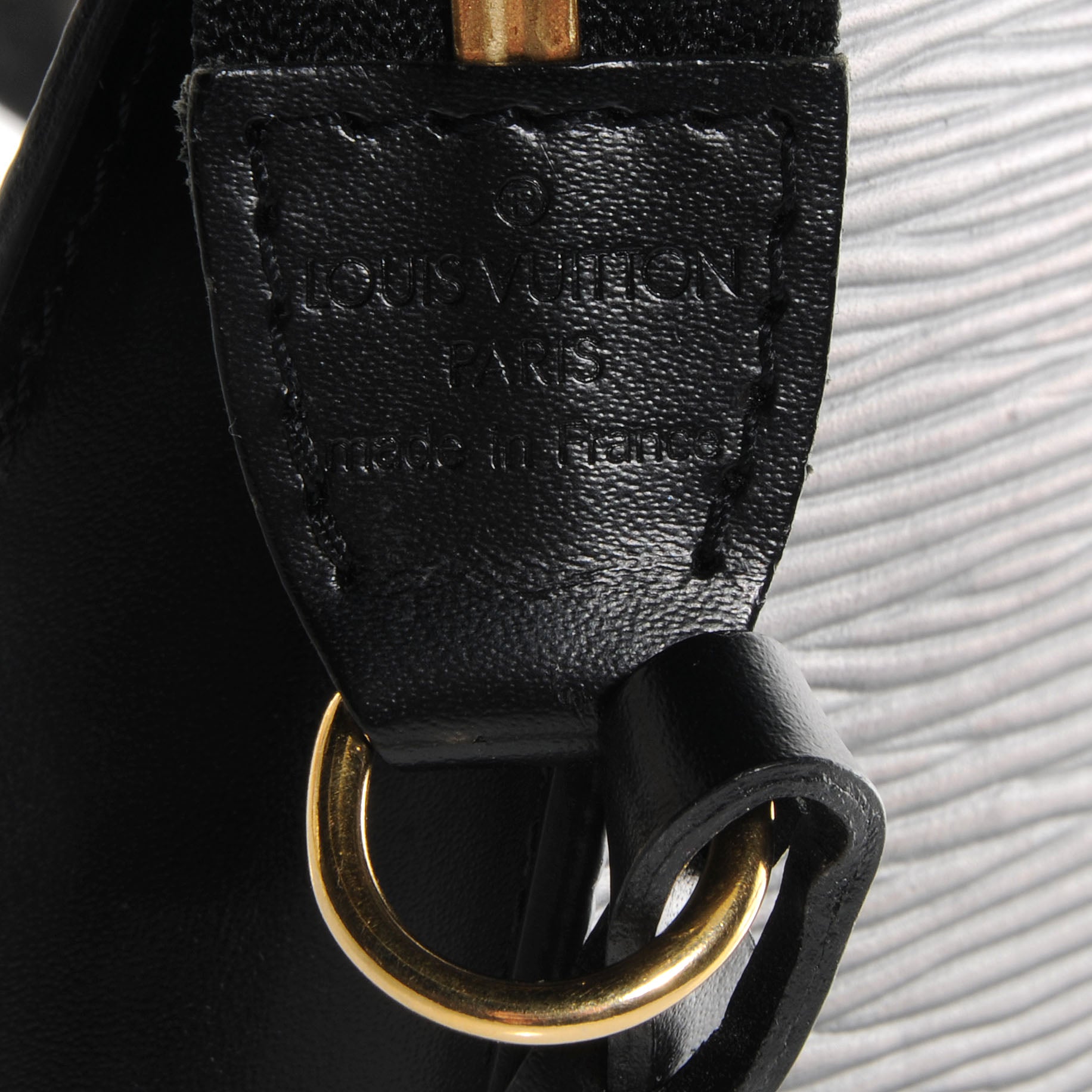 Louis Vuitton Epi Pochette Accessories 24 Black 7 of 7