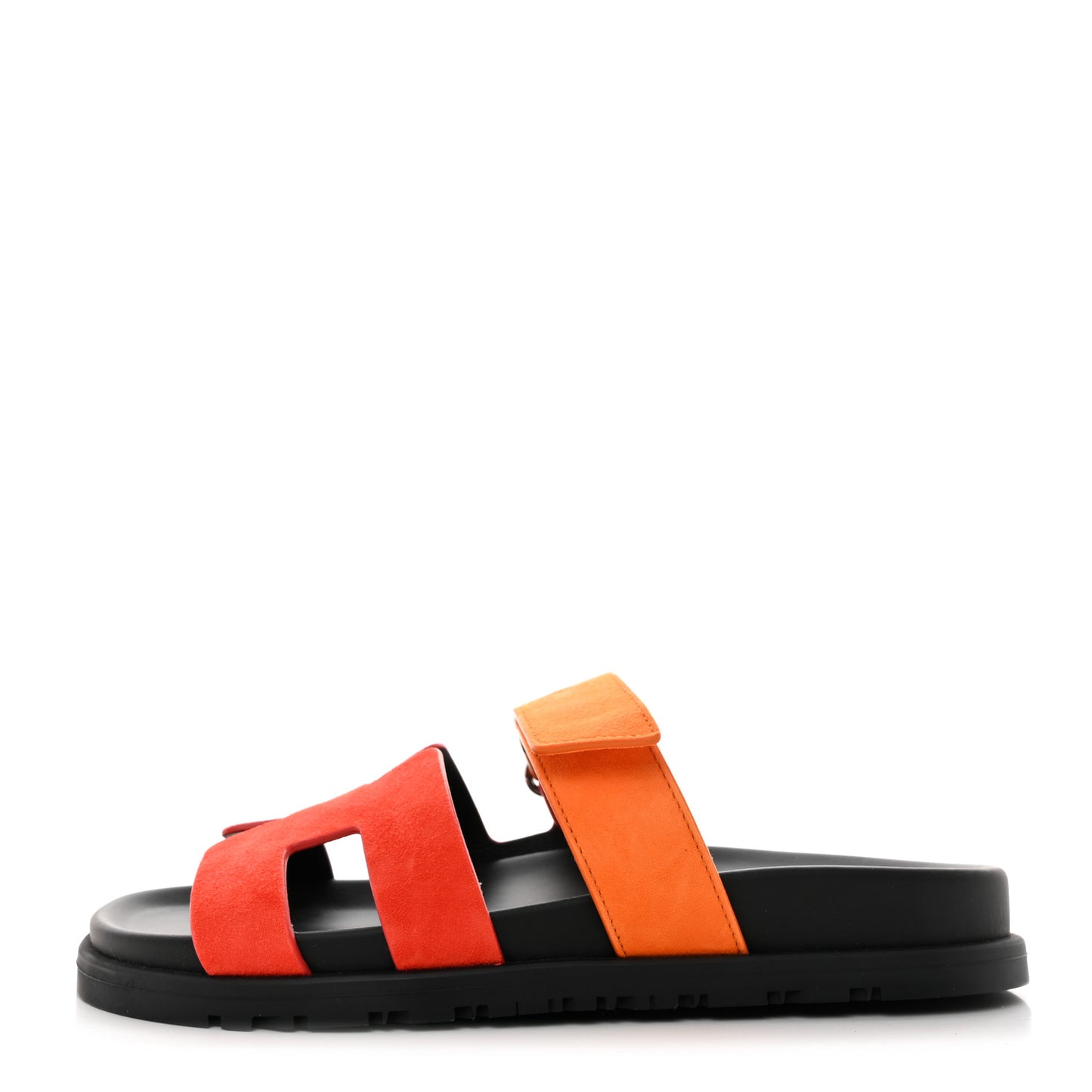 Suede Goatskin Womens Chypre Sandals 37 Rouge Ecarlate