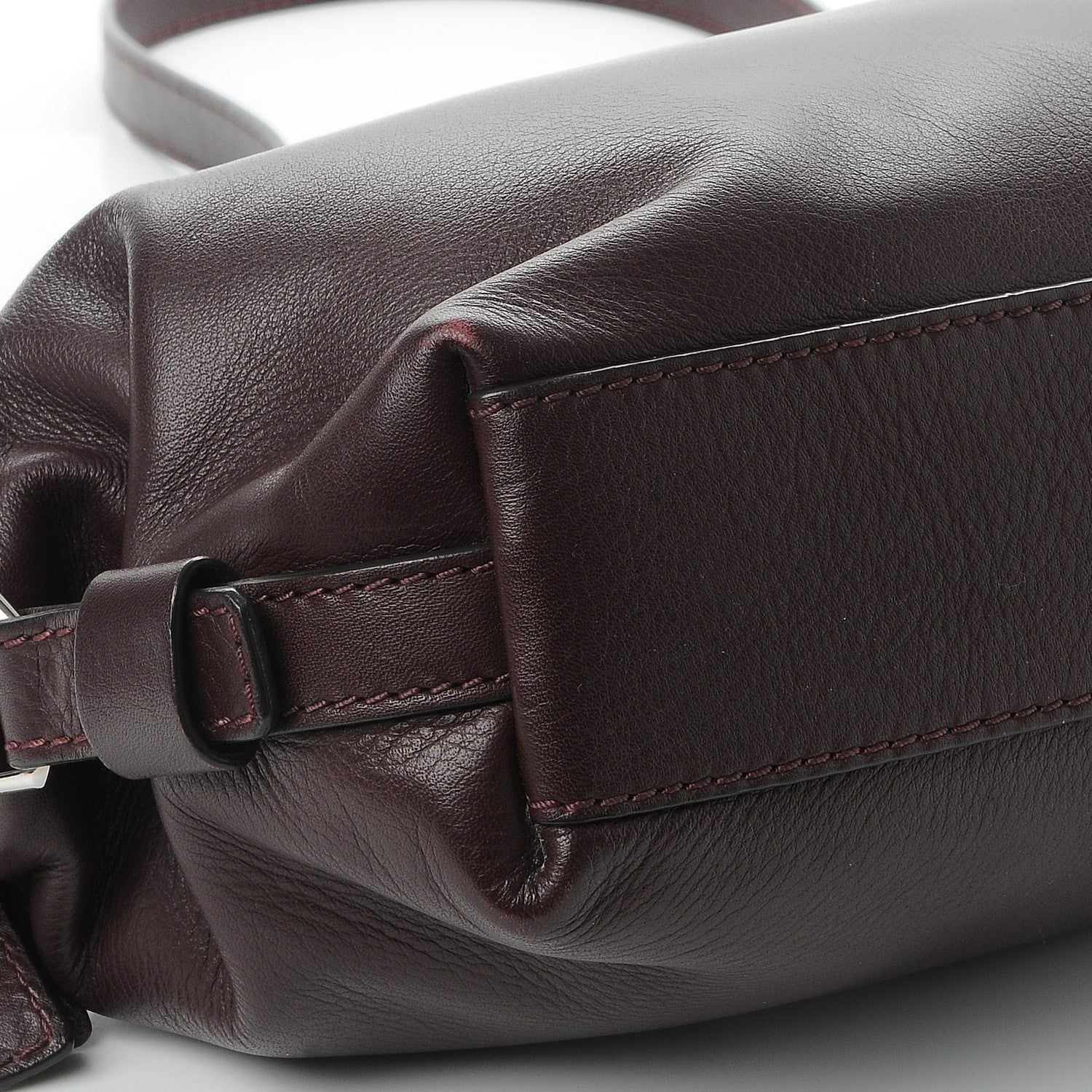 Givenchy Waxed Calfskin Micro Nightingale Oxblood 8 of 9