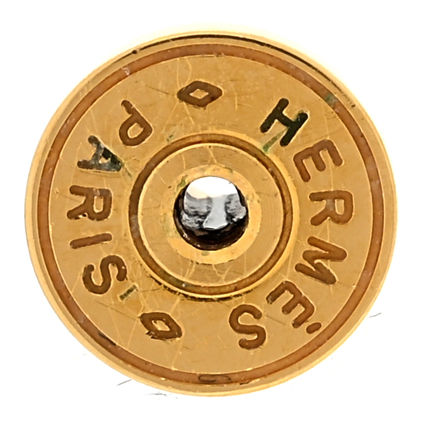 Hermes Rose Gold Lacquered Mini Pop H Earrings Rose Sakura 4 of 4