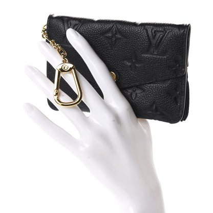 Louis Vuitton Empreinte Key Pouch Black 2 of 7