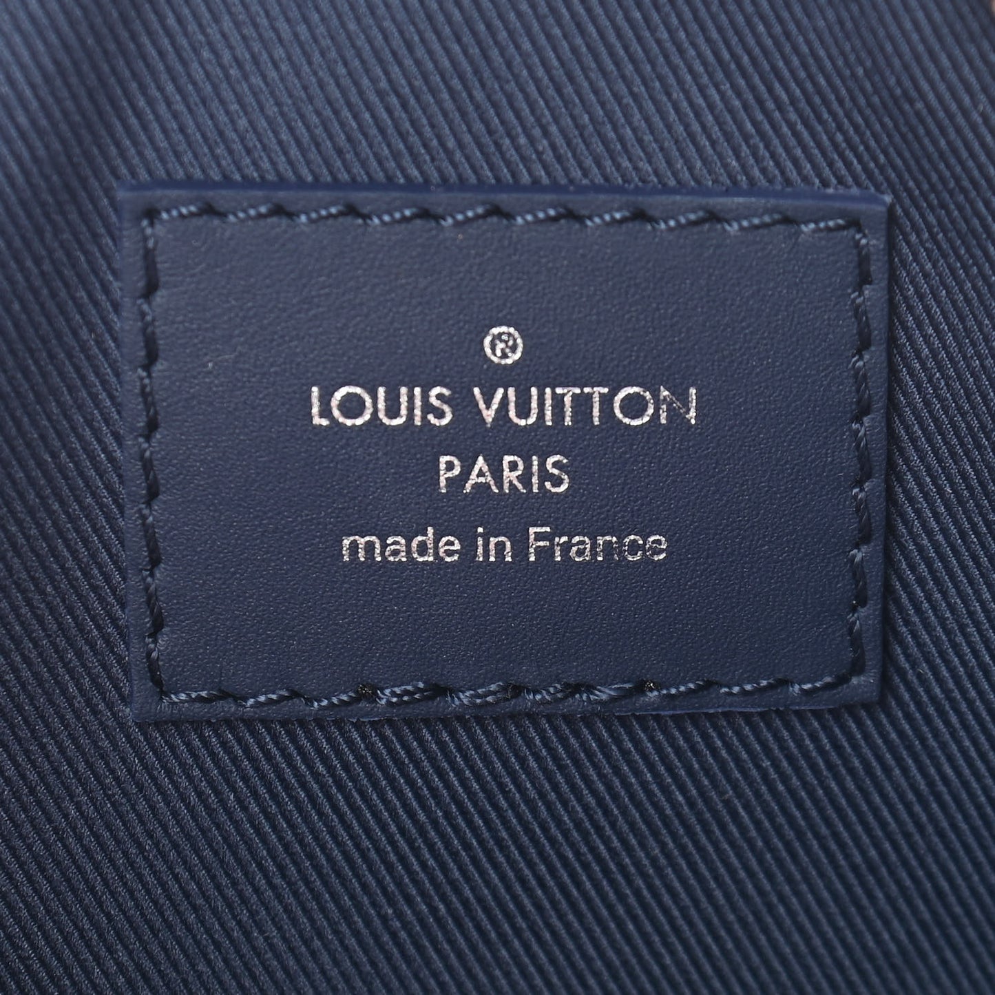 Monogram Ink Watercolor Keepall XS Blue