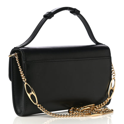 Gucci Smooth Calfskin Mini Zumi Shoulder Bag Black 3 of 16