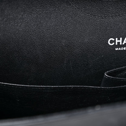 Chanel Patent Quilted Jumbo Double Flap Black 12 of 14