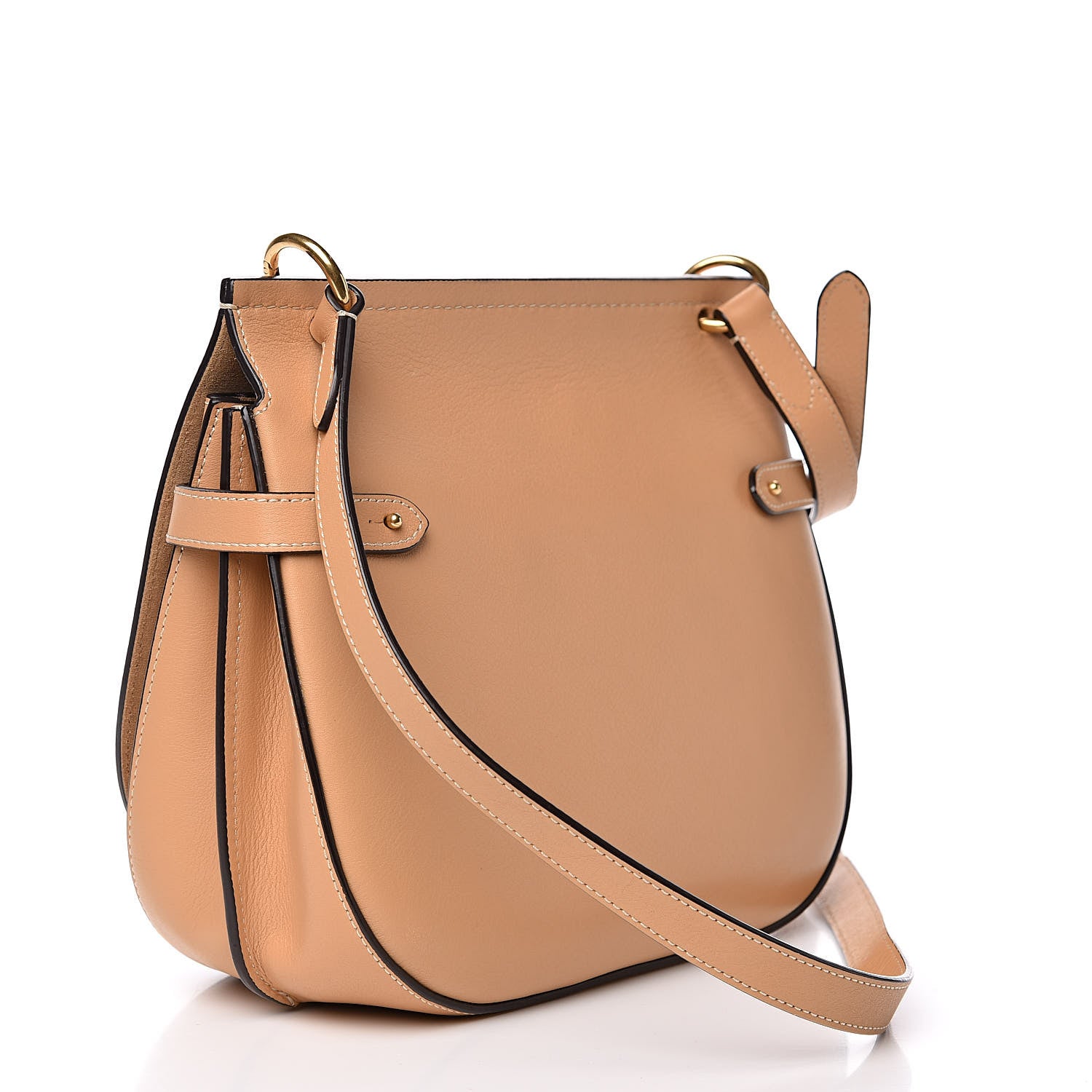 Mulberry Silky Calfskin Amberley Satchel Dark Golden Yellow 3 of 10