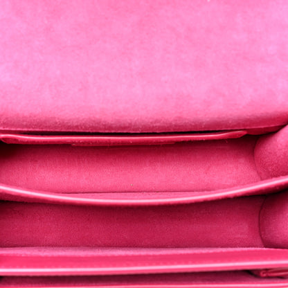 Saint Laurent Patent Small Monogram Sunset Bubblegum 5 of 9