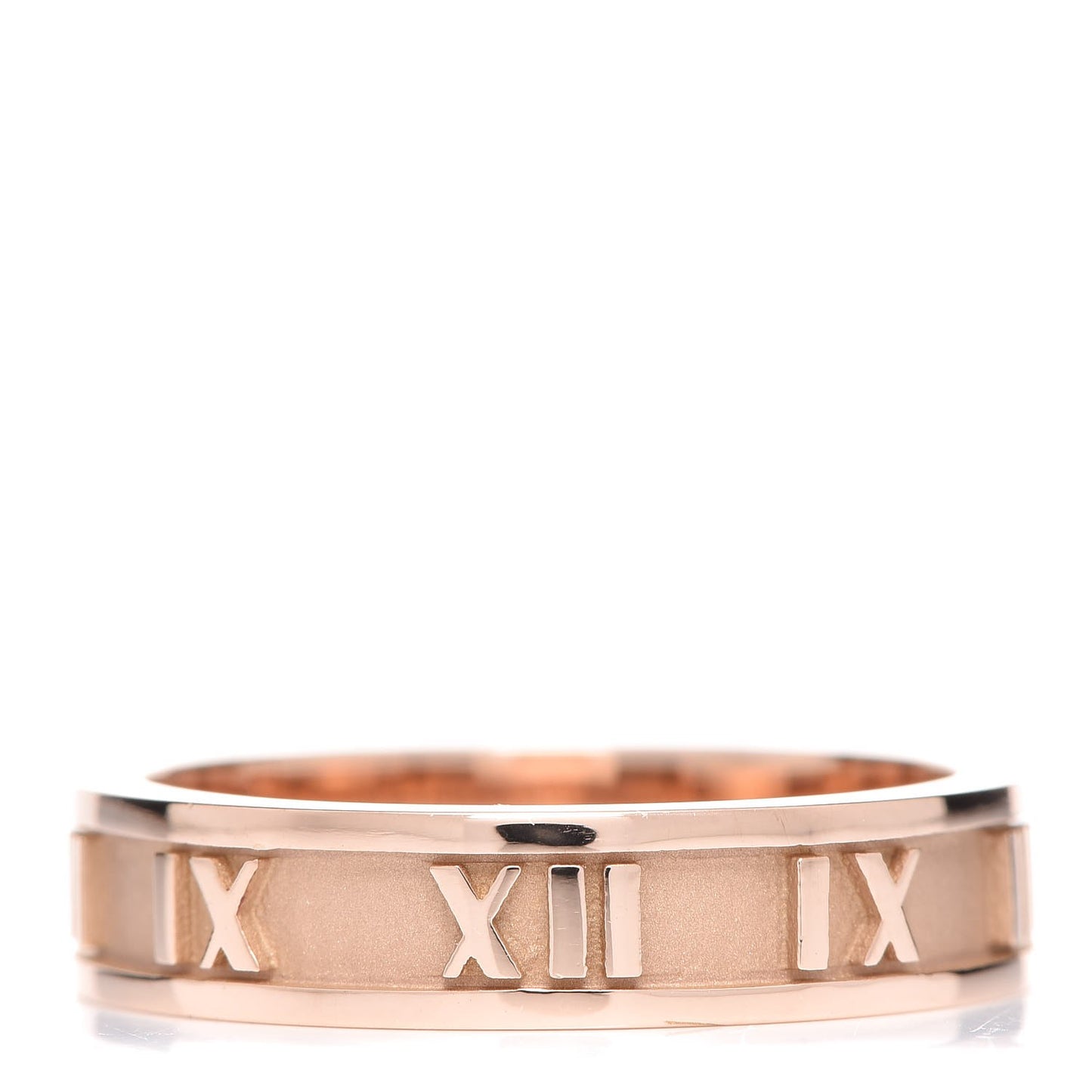 18K Rose Gold Atlas Ring 50 5.5