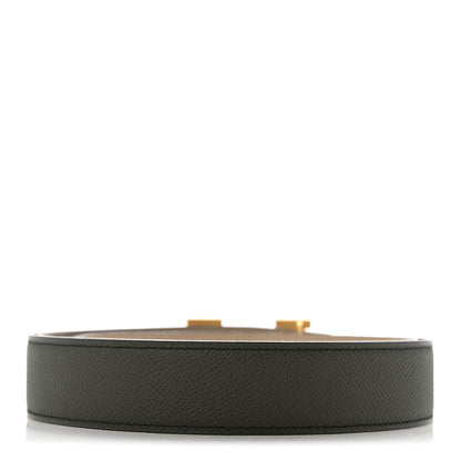 Hermes Epsom 32mm H Belt 100 40 Trench Vert De Gris 2 of 8