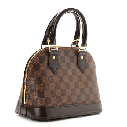 Louis Vuitton Damier Ebene Alma BB 3 of 9