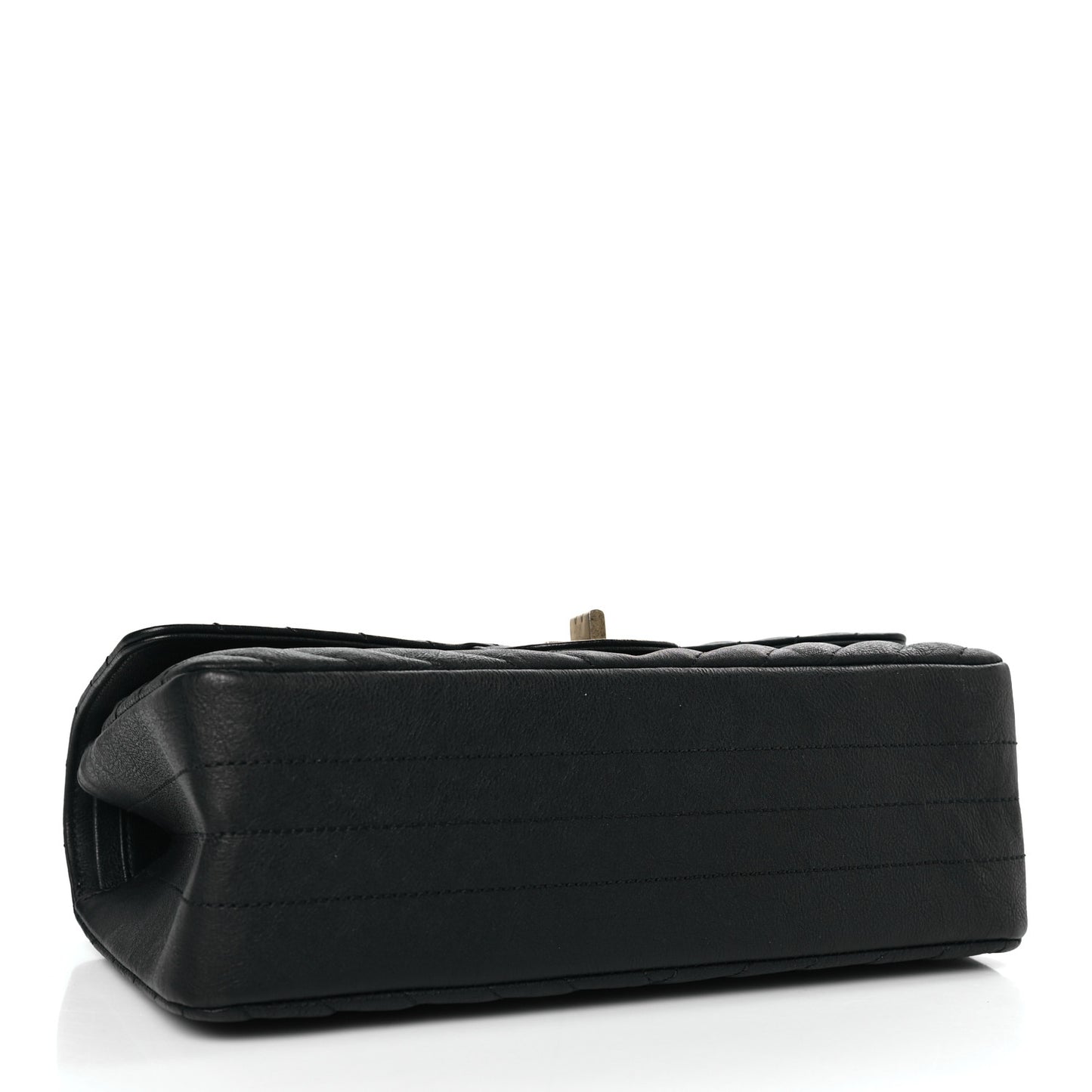 Sheepskin Chevron Quilted 2.55 Reissue 225 Flap Black
