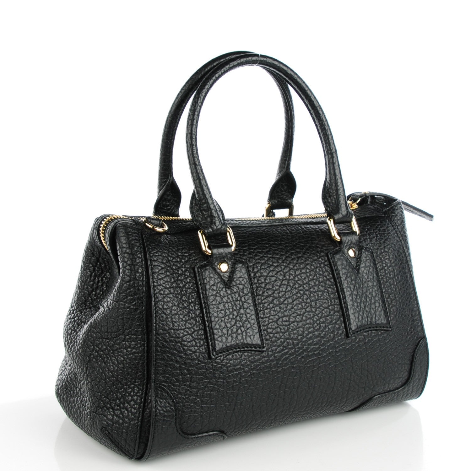 Burberry Heritage Grain Leather Small Gladstone Black 2 of 8