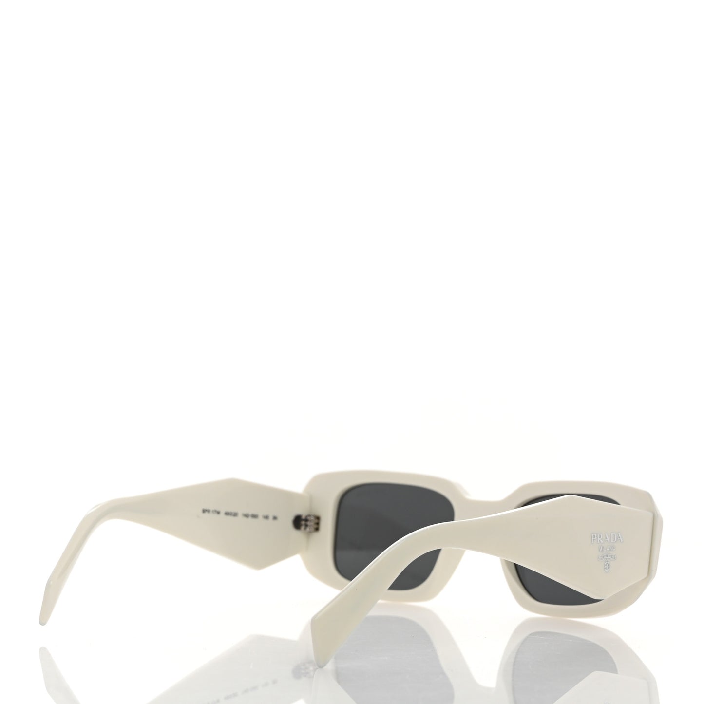 Acetate Symbole Sunglasses SPR 17W White
