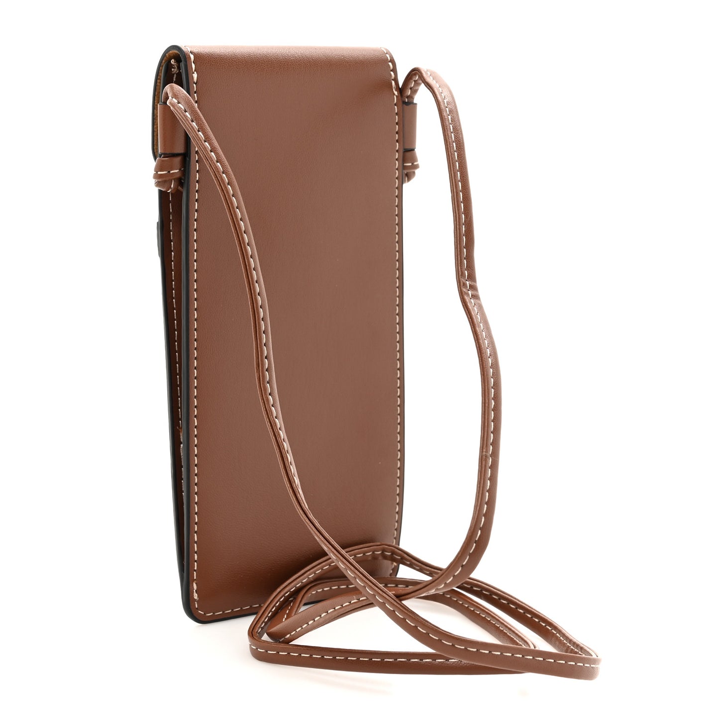 Smooth Calfskin Sunglasses Pouch Tan