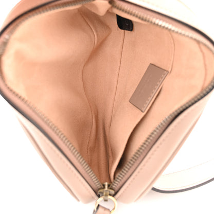 Gucci Calfskin Matelasse GG Marmont Belt Bag 85 34 Porcelain Rose 5 of 10