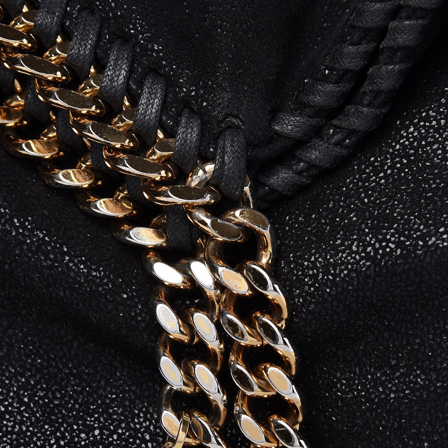Shaggy Deer Big Falabella Tote Black
