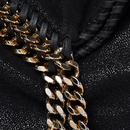 Stella McCartney Shaggy Deer Big Falabella Tote Black 11 of 12