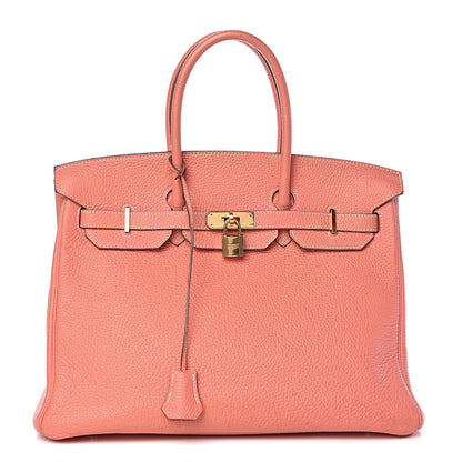 Hermes Togo Birkin 35 Crevette 1 of 39