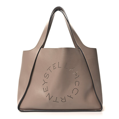 Stella McCartney Eco Alter Nappa East West Perforated Tote Moss 1 of 10