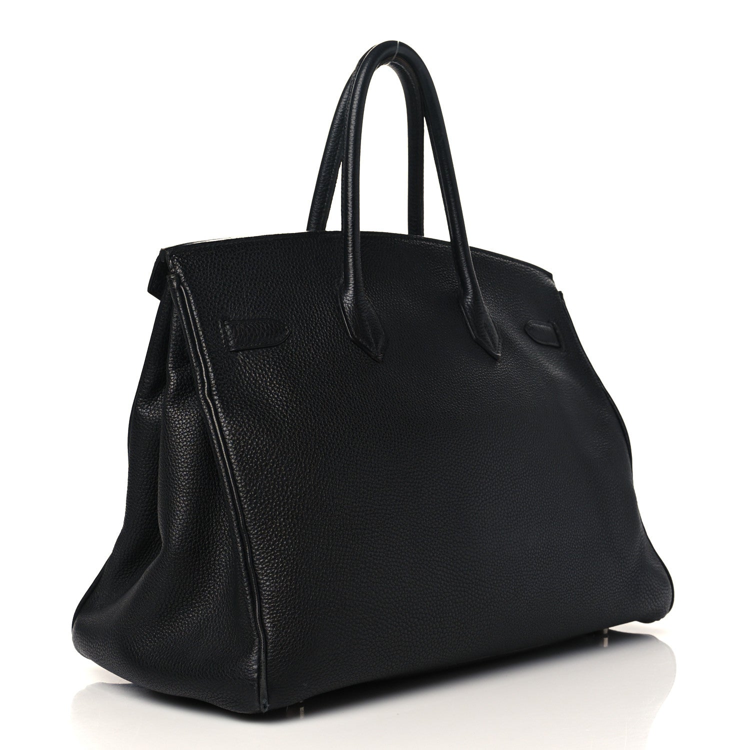 Hermes Taurillon Clemence Birkin 35 Black 3 of 22