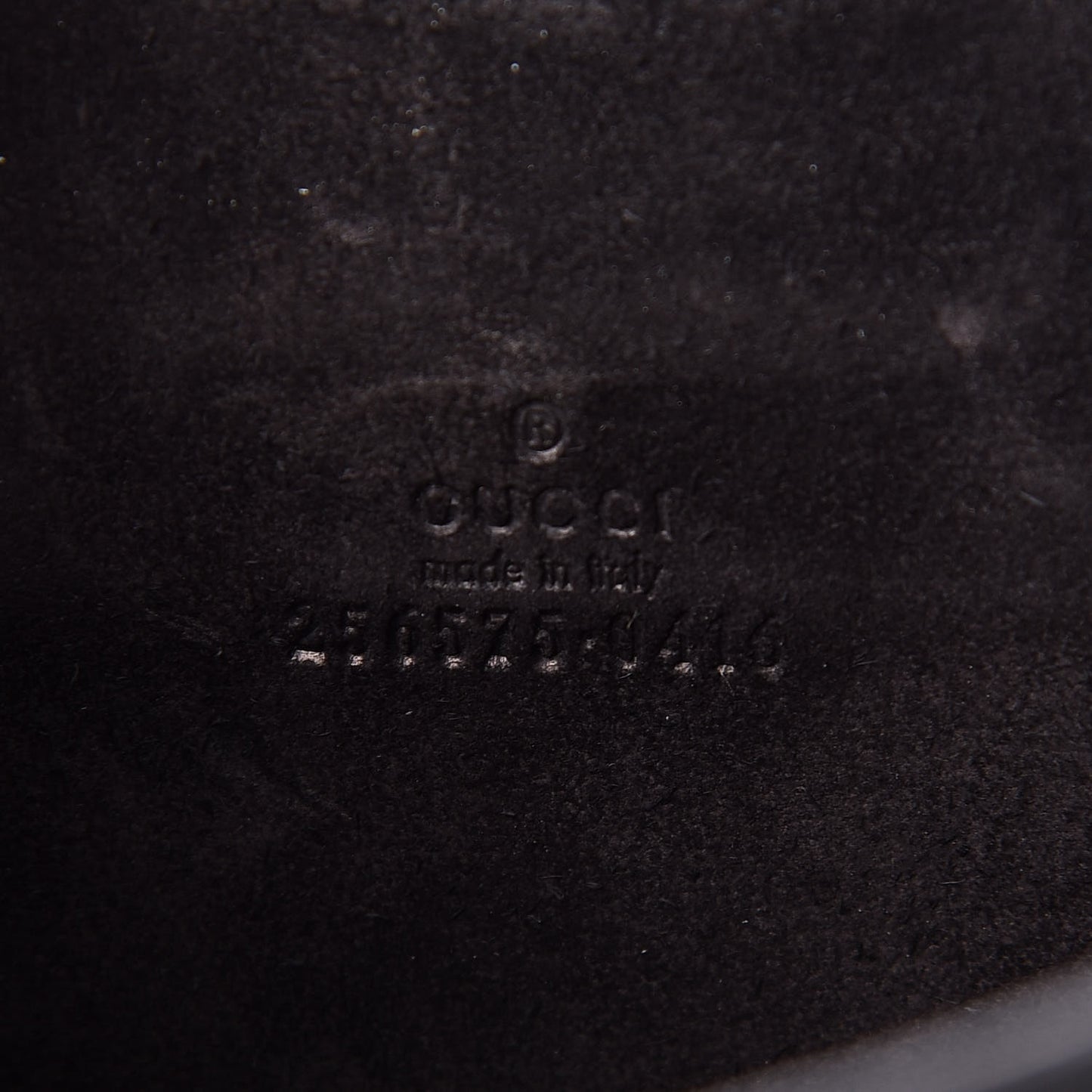 Rubber Guccissima Ipad Case Black