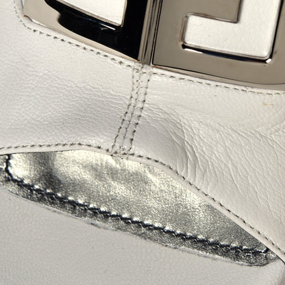 Givenchy Grained Goatskin 4G Logo Mules 36 White 6 of 6