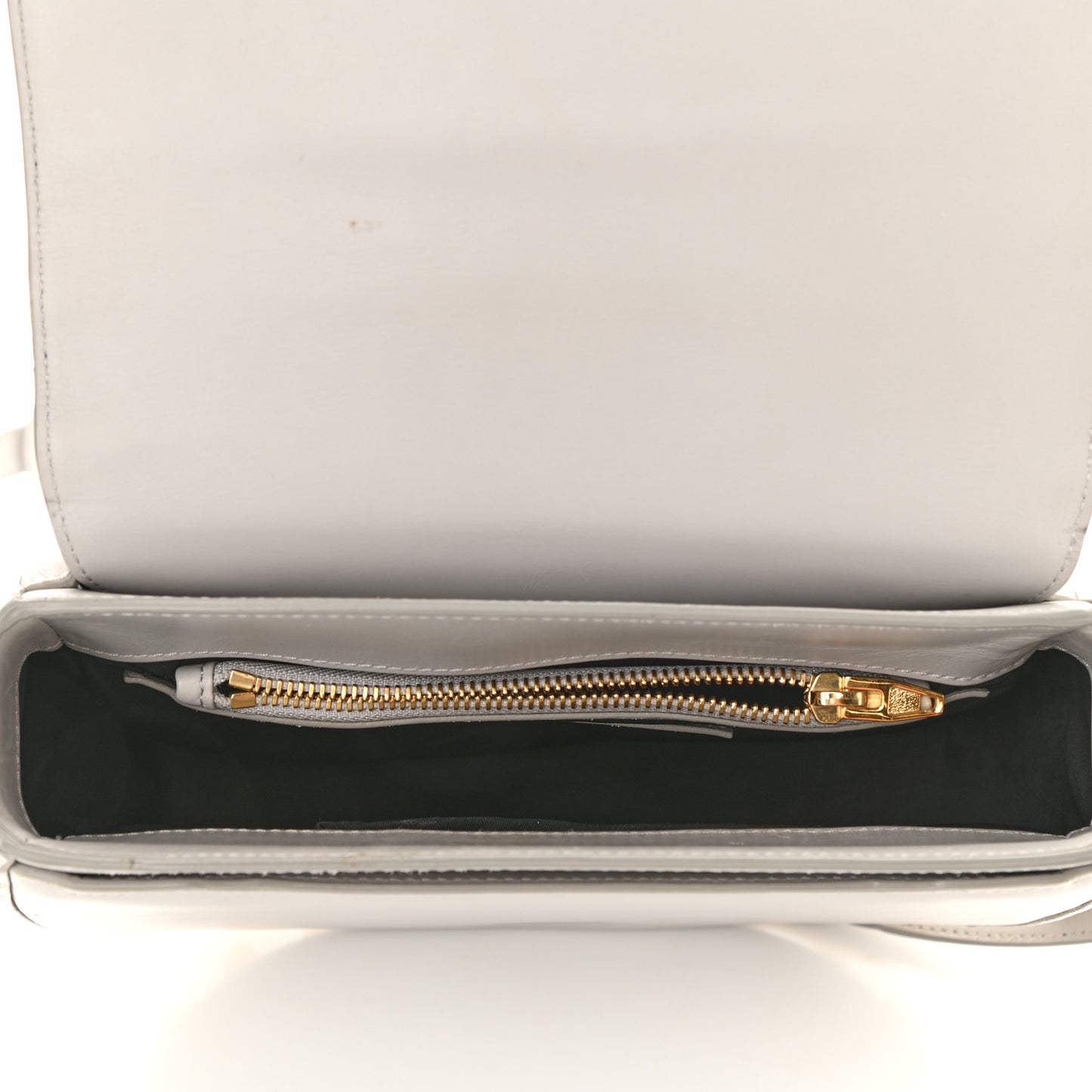 Calfskin Small Lia Sling Sweatshirt Pale Gold Hardware