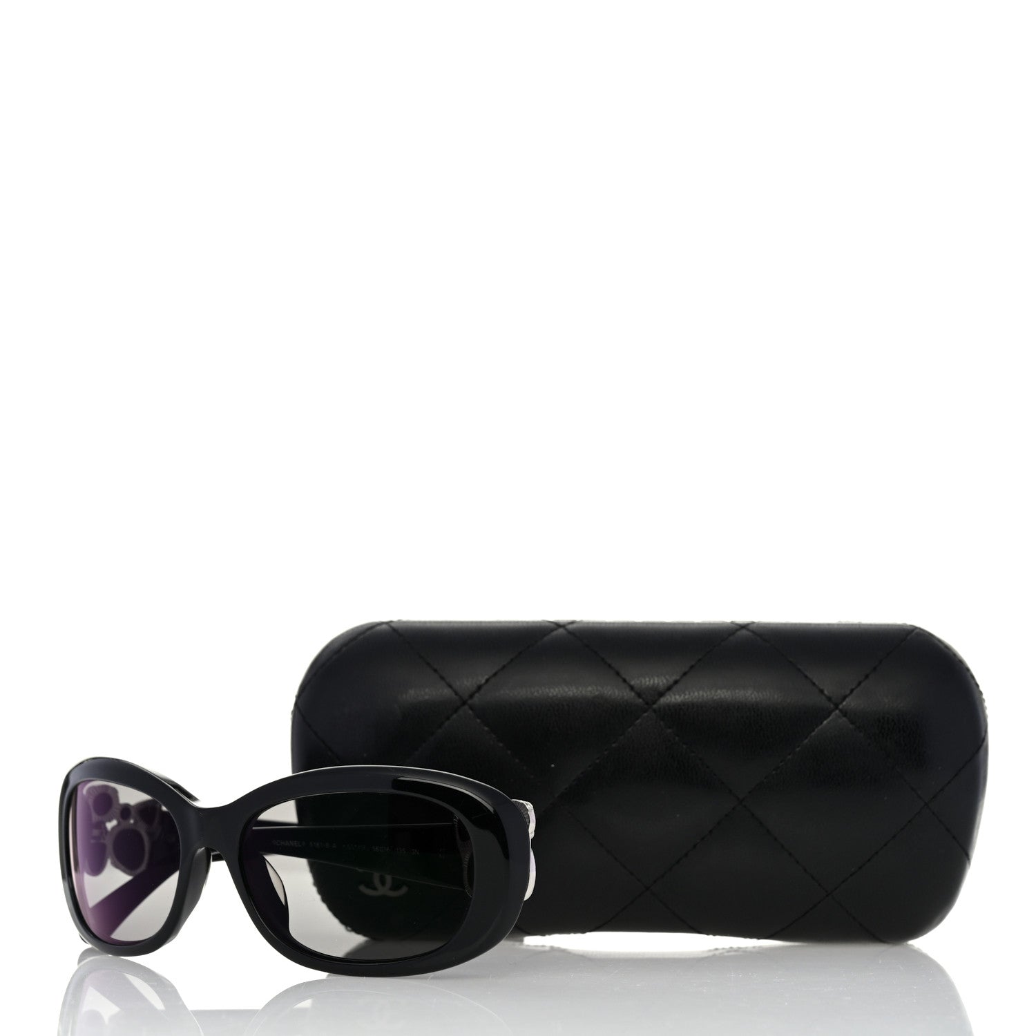 Chanel Gripiox CC Sunglasses 5181-B-A Black 7 of 7