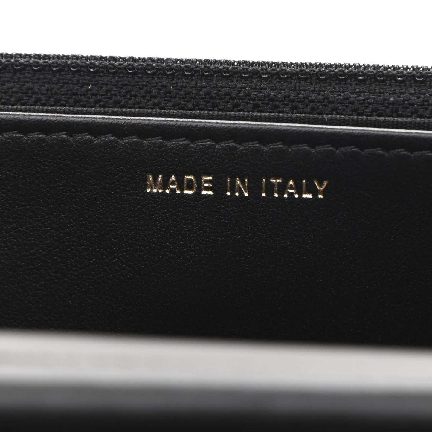 Caviar Quilted Boy Wallet On Chain WOC Black