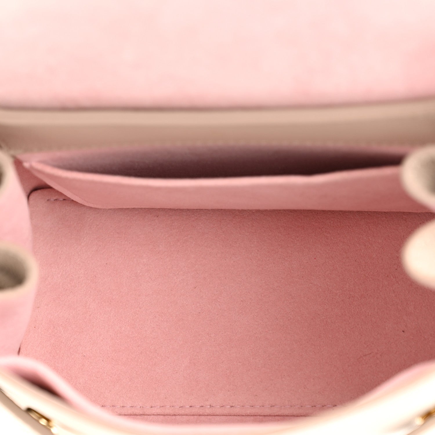Louis Vuitton Soft Calfskin Mini Lockme Ever Greige 6 of 11