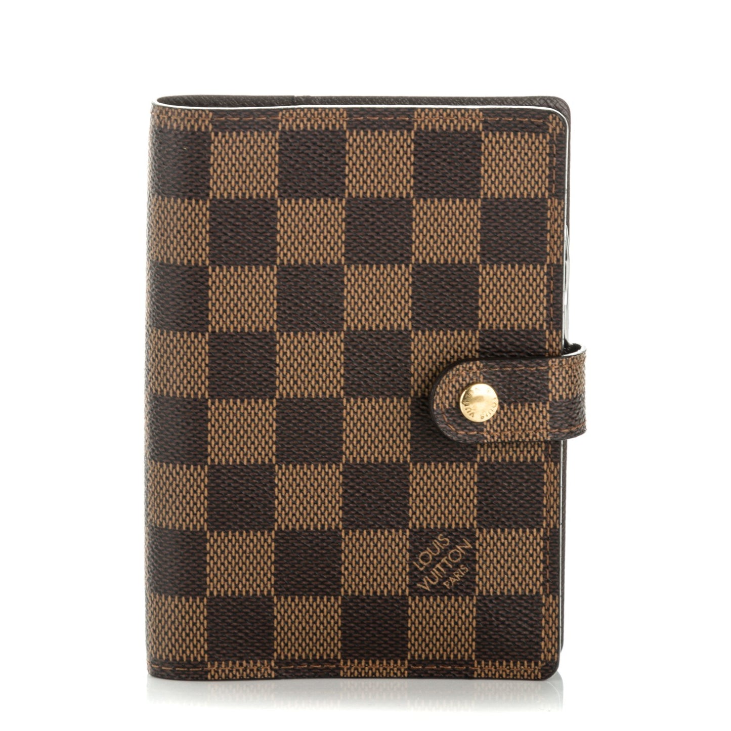 Damier Ebene Small Ring Agenda Cover