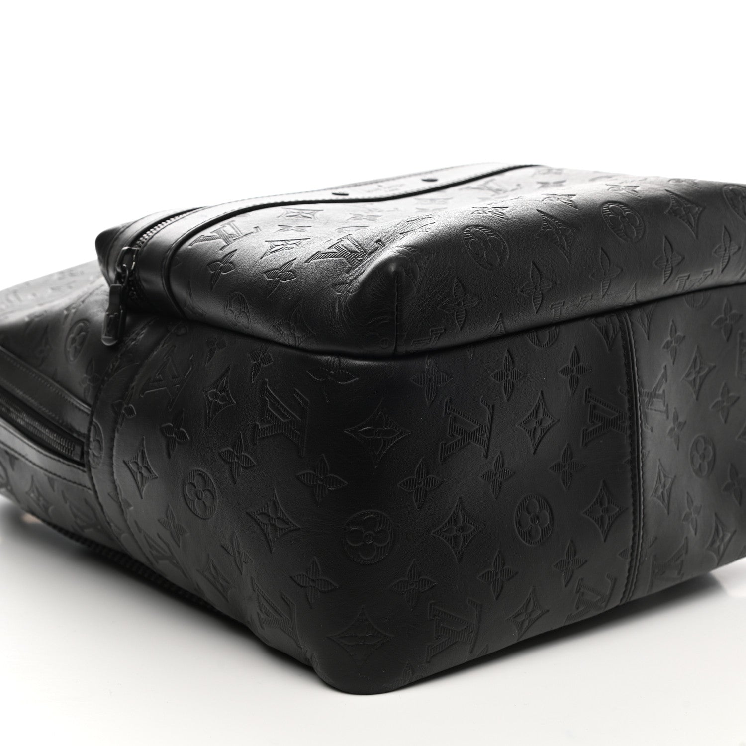 Louis Vuitton Calfskin Monogram Shadow Sprinter Backpack Black 9 of 10