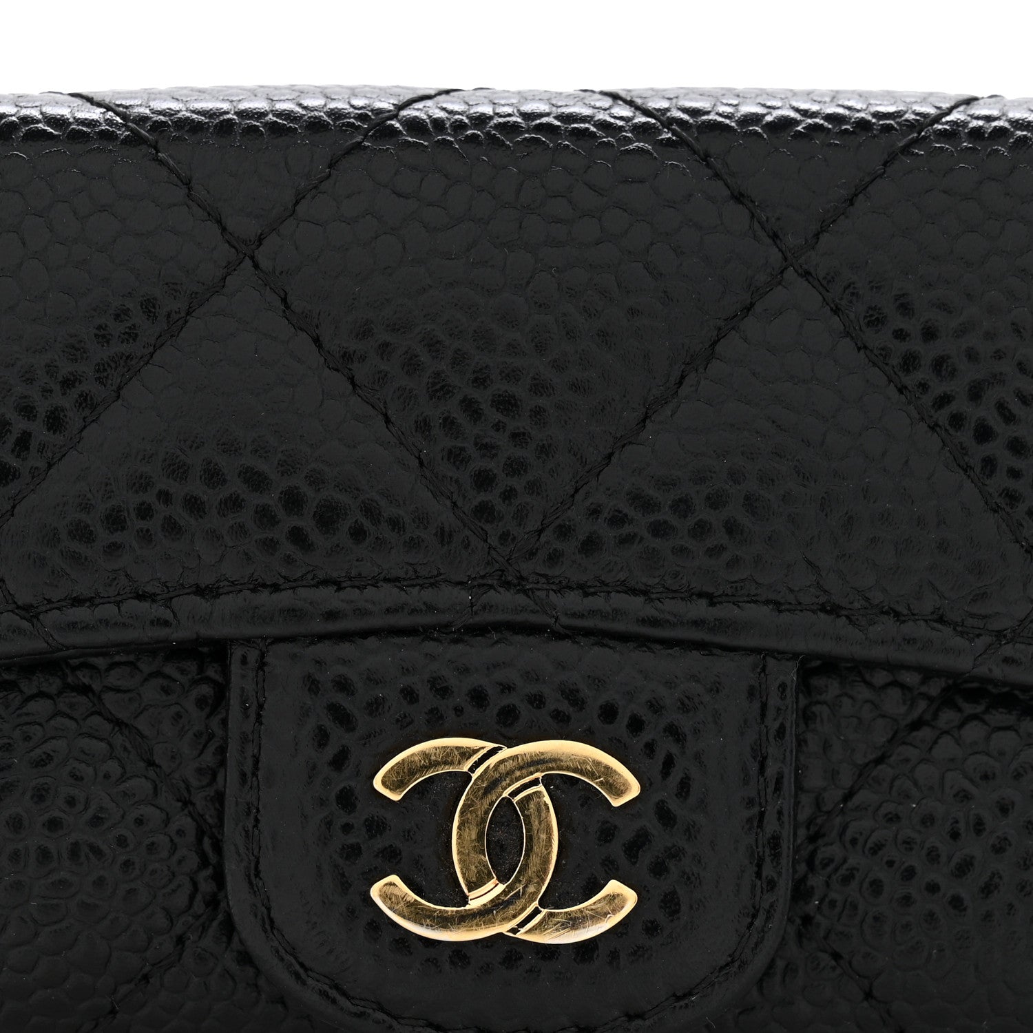 Chanel Caviar Quilted 6 Key Holder Black 10 of 10