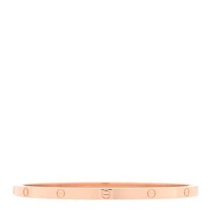 Cartier 18K Pink Gold Small LOVE Bracelet 17 2 of 7