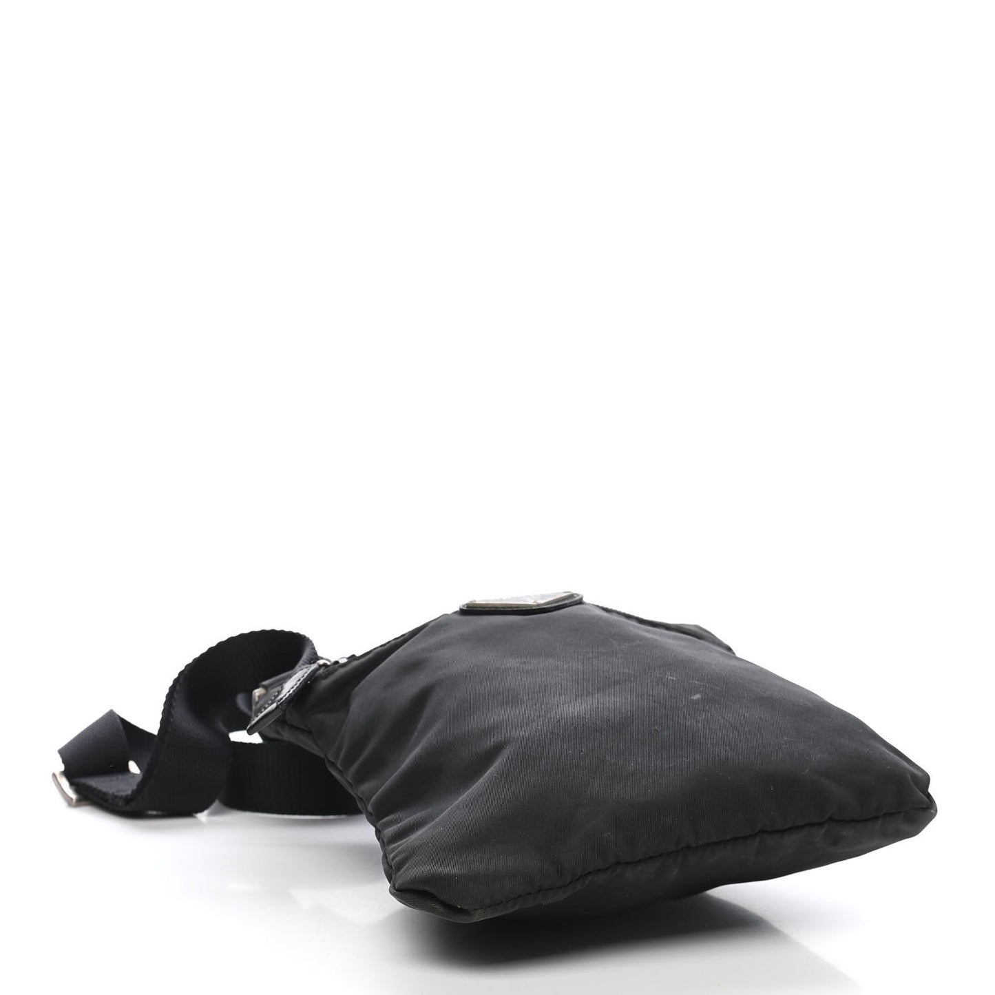 Tessuto Nylon Crossbody Bag Black