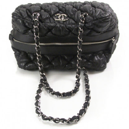 Chanel Leather Large Bubble Quilt Bowler 5 of 11