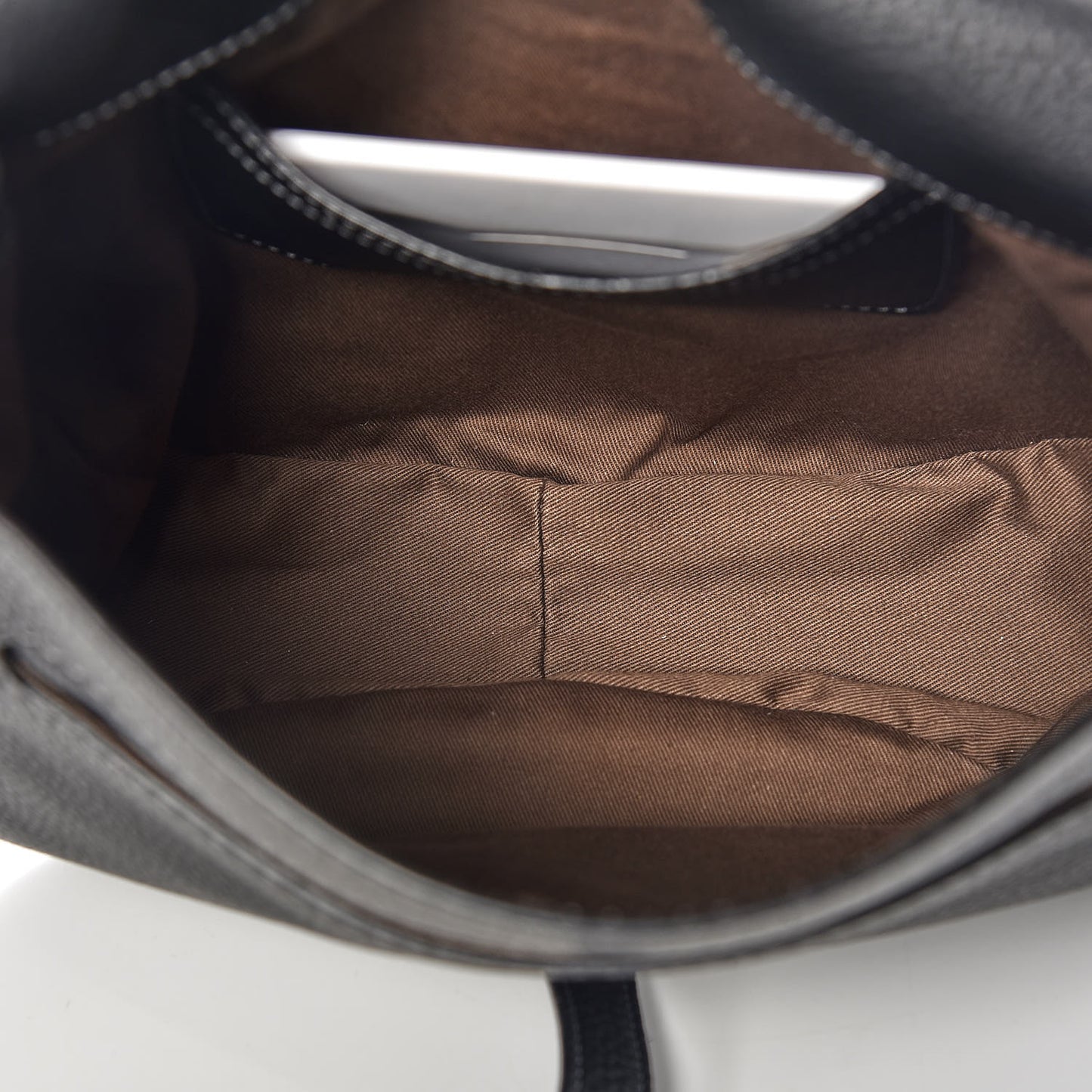 Calfskin Medium Marcie Round Crossbody Bag Black