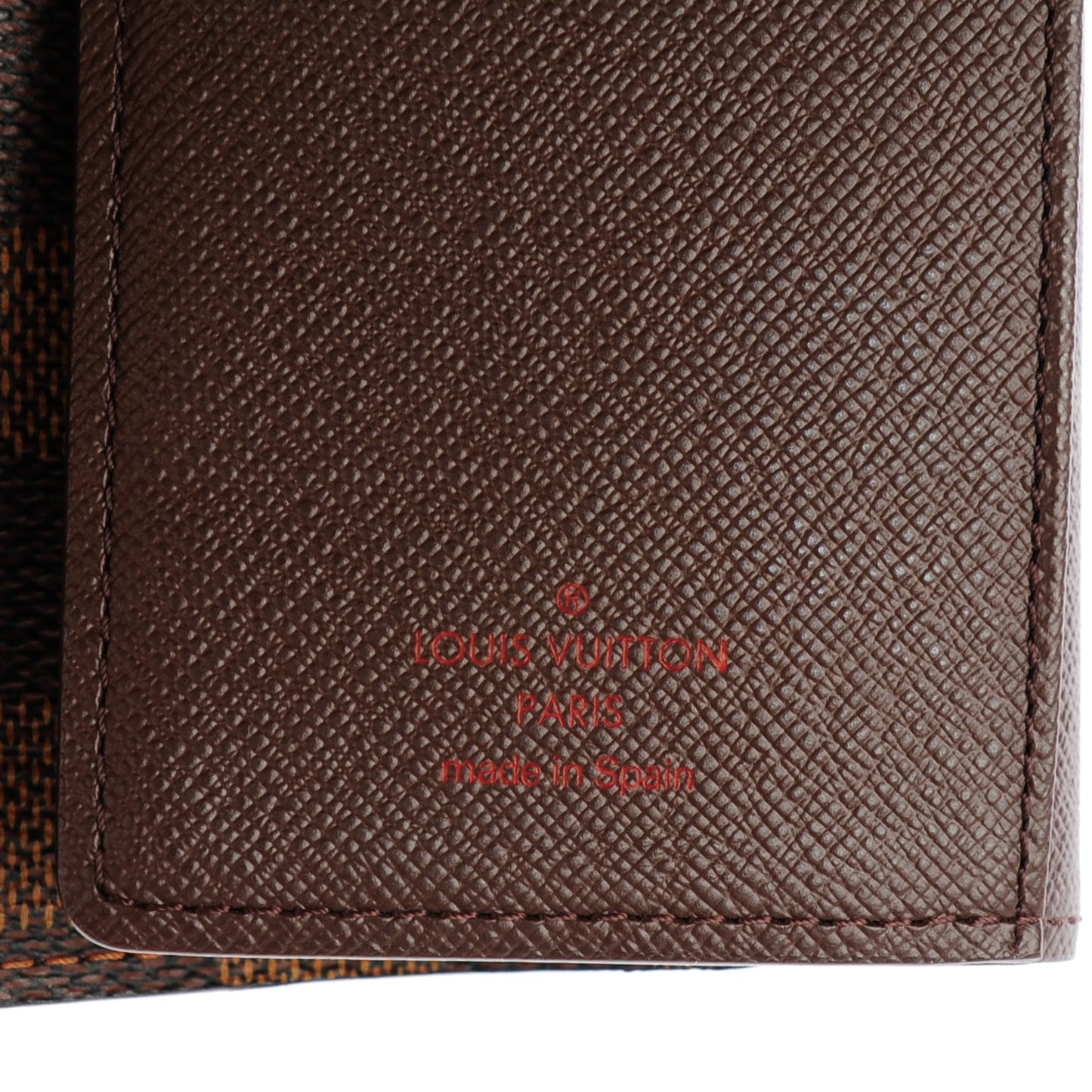 Damier Ebene Small Ring Agenda Cover