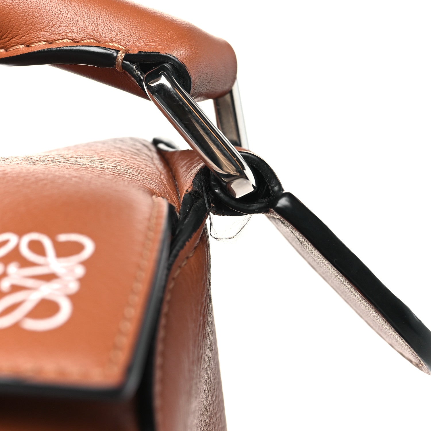 Loewe Calfskin Medium Puzzle Bag Tan 10 of 10