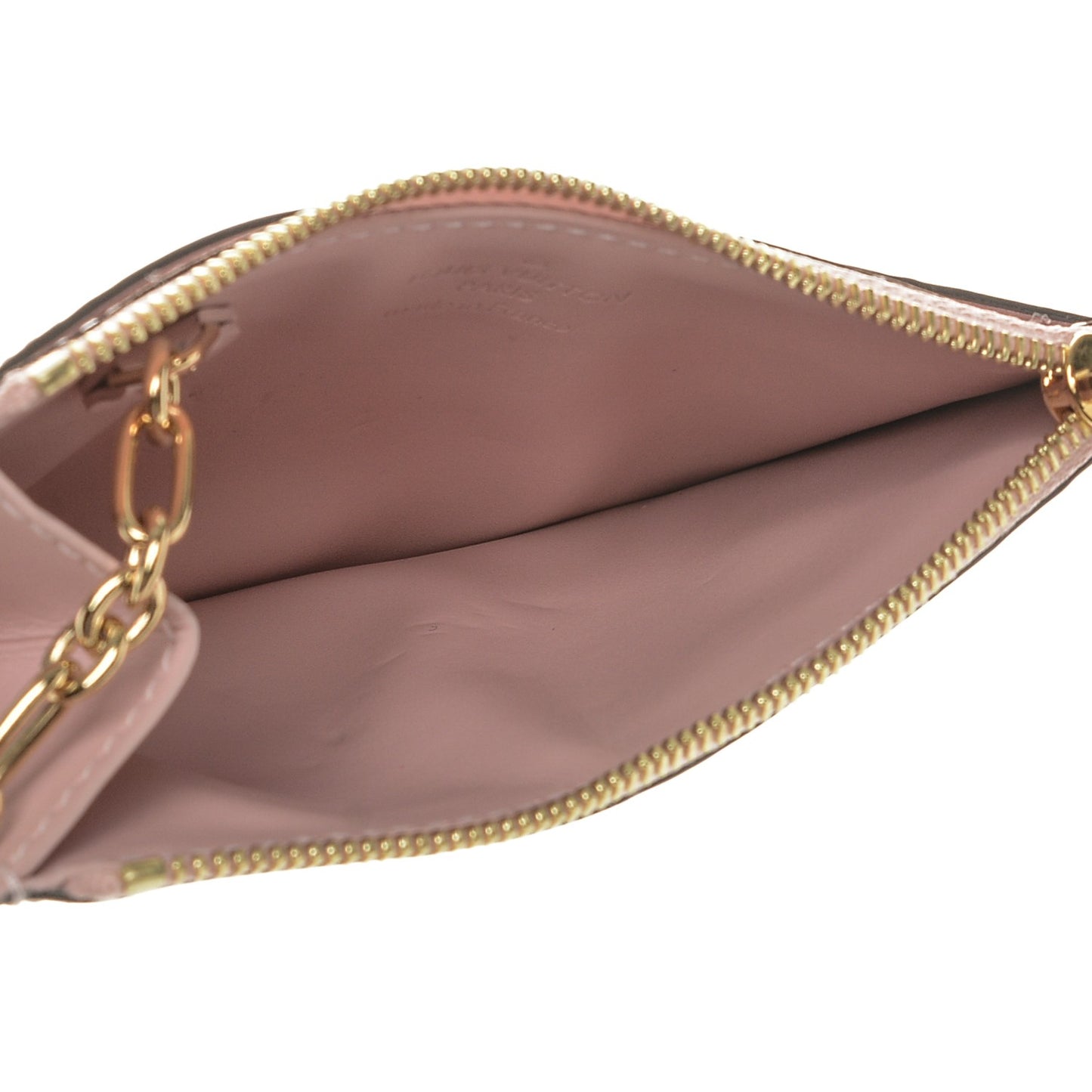 Vernis Key Pouch Rose Ballerine