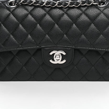 Chanel Caviar Quilted Small Double Flap Black 10 of 11