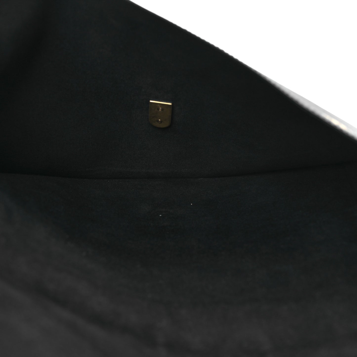 Grained Calfskin Bee Star Portfolio Black