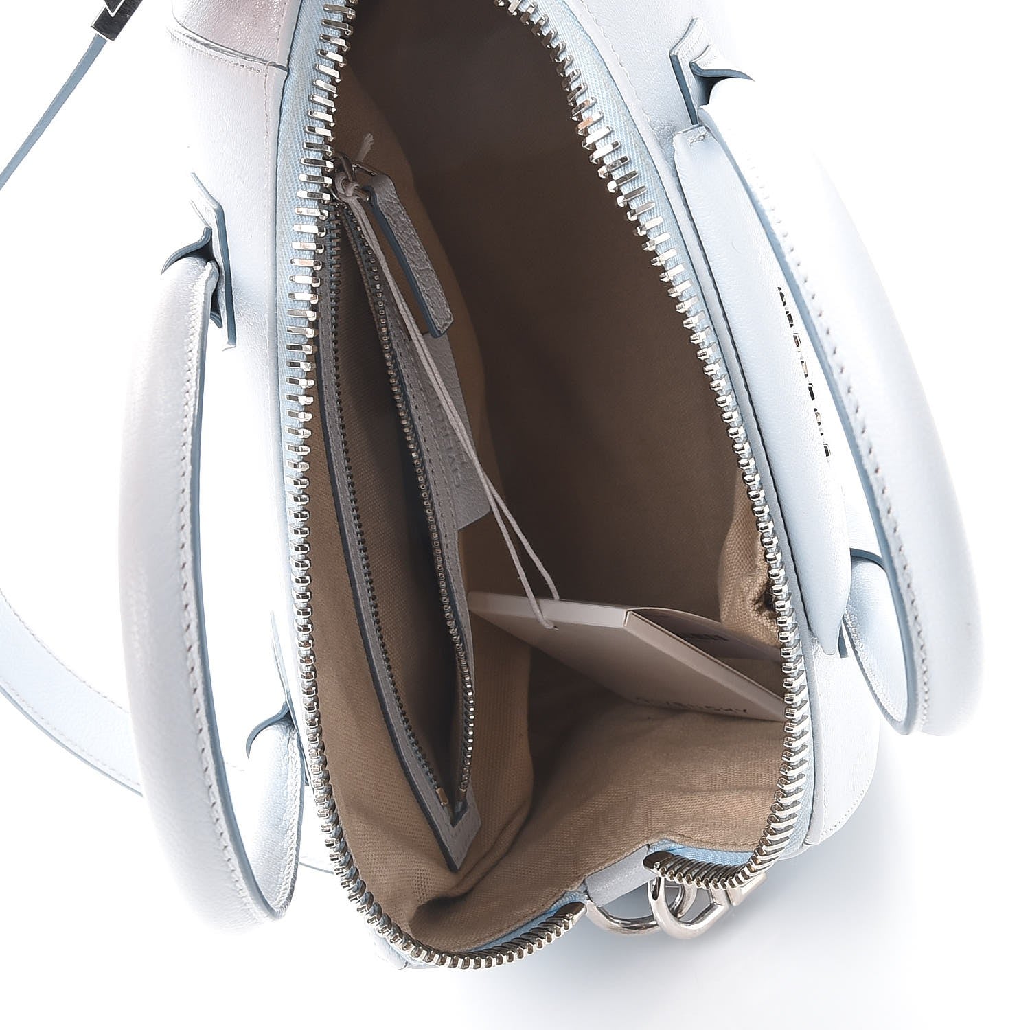 Givenchy Sugar Goatskin Small Antigona Pale Blue 6 of 12