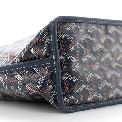 Goyard Goyardine Reversible Mini Anjou Navy 10 of 13