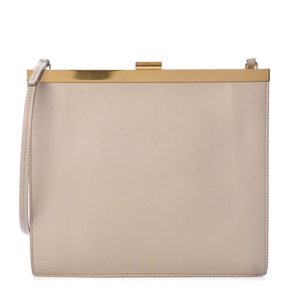 Celine Smooth Calfskin Mini Clasp Bag Beige 1 of 8